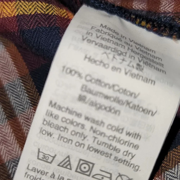 Madewell Womens Rylan Plaid Oversized Ex Boyfriend‎ Shirt XS - Picture 5 of 5